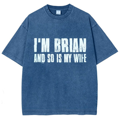 I'm Fred And So Is My Wife Vintage Distressed T-shirt