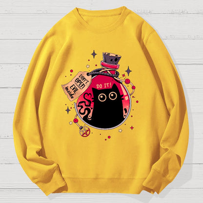 Bottled Menace Geek Cotton Sweatshirt