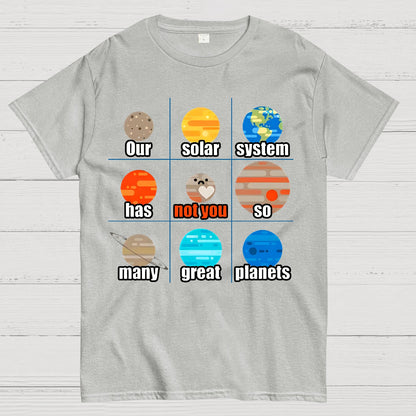 Not You, Pluto Nerd Geek T-Shirt