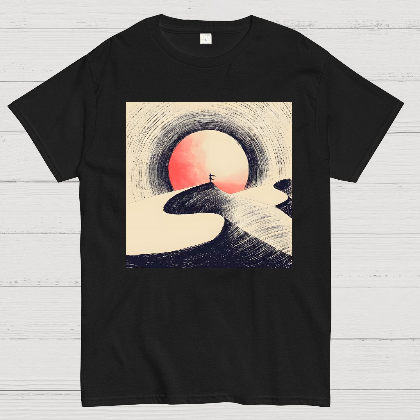 Cosmic Lonely Shadow Geek T-Shirt