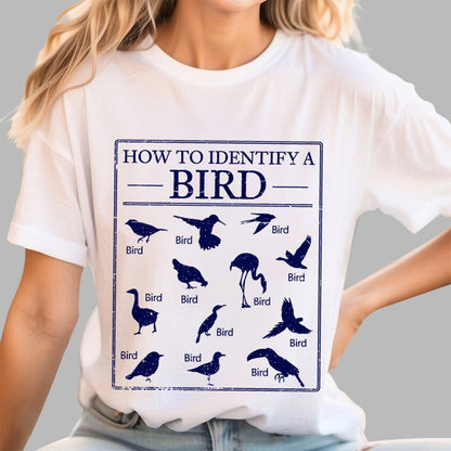 How To Identify A Bird Geek T-Shirt