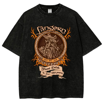 Elden University Vintage Distressed T-shirt