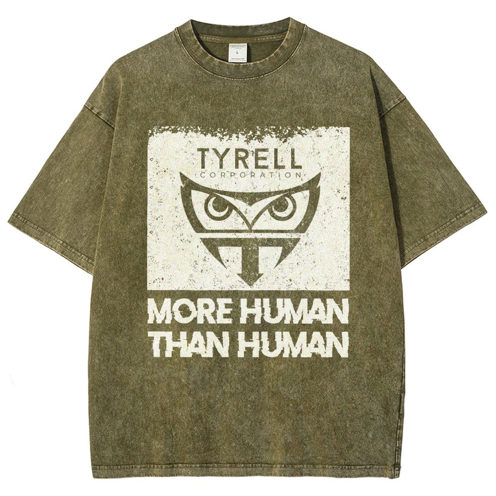More Human Than Human Vintage Distressed T-shirt