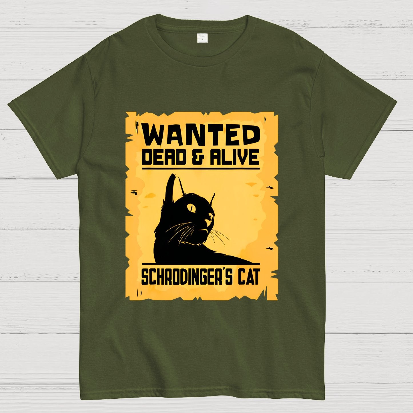 Schrödinger's Cat Is Dead or Alive Geeky T-Shirt