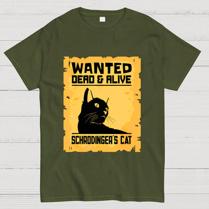 Schrödinger's Cat Is Dead or Alive Geeky T-Shirt