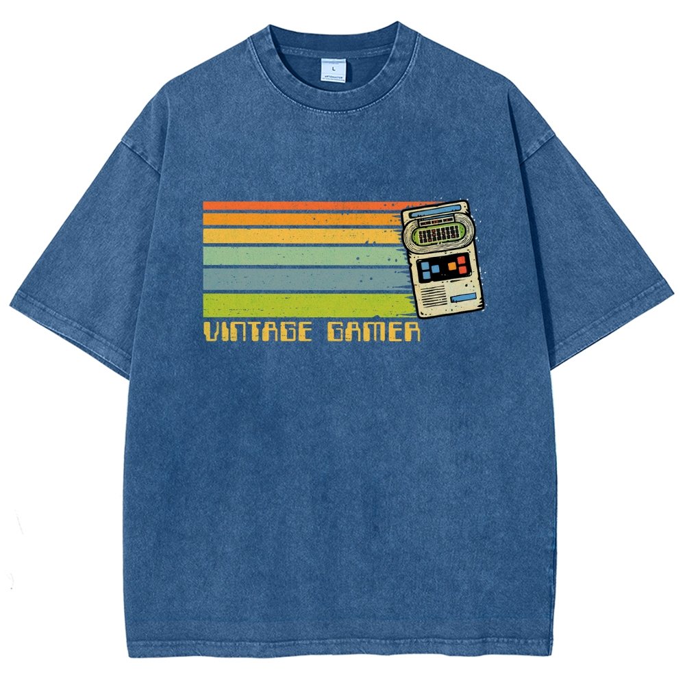 Vintage Gamer Vintage Distressed T-shirt