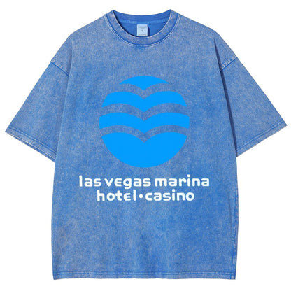Marina Hotel & Casino - Vintage Las Vegas Vintage Distressed T-shirt