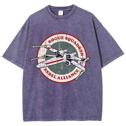 Vintage Rebel Squadron Vintage Distressed T-shirt