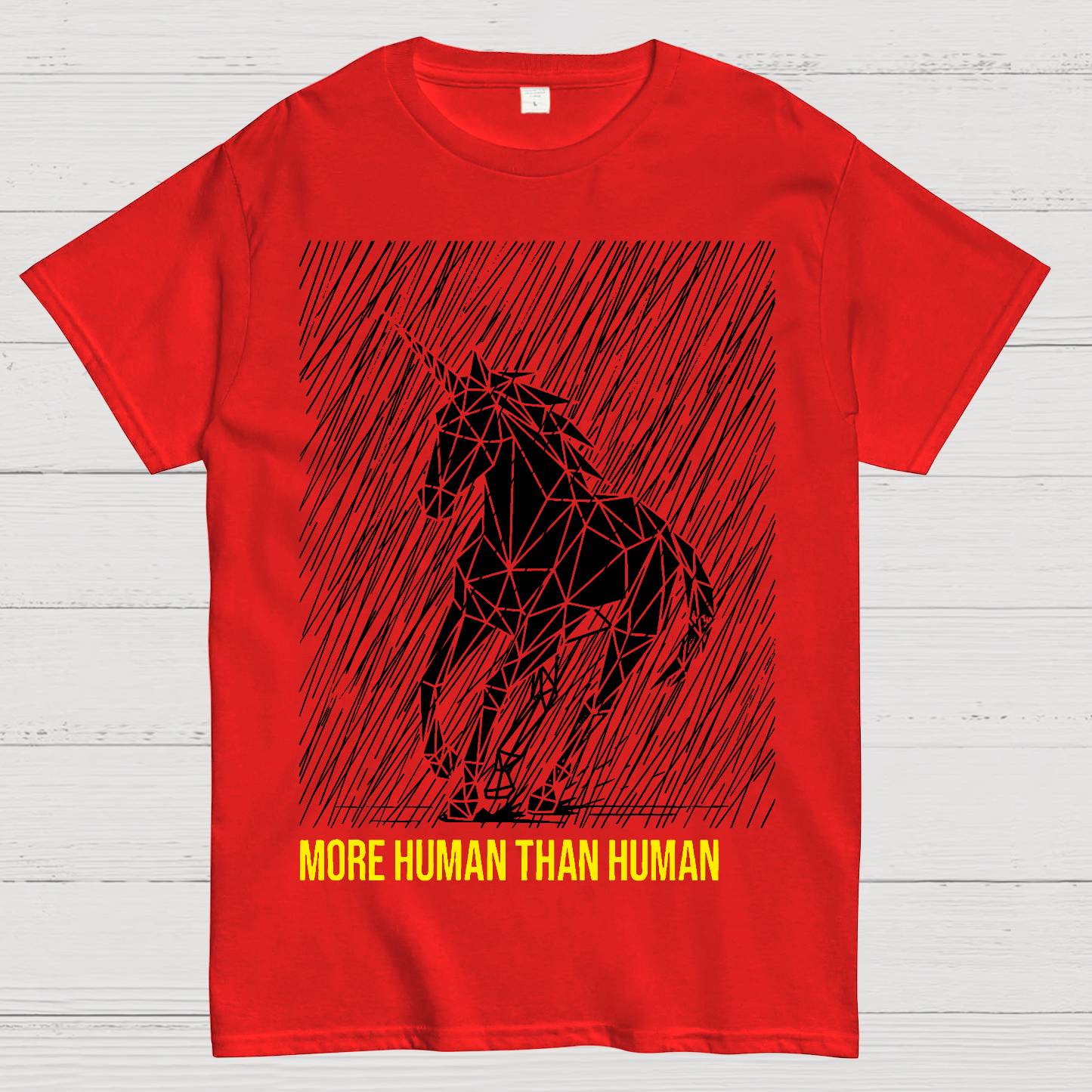 More Human Than Human Geek T-Shirt