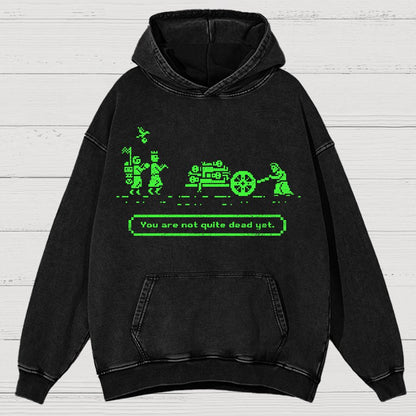 The Mystic Trail Vintage Distressed Hoodie