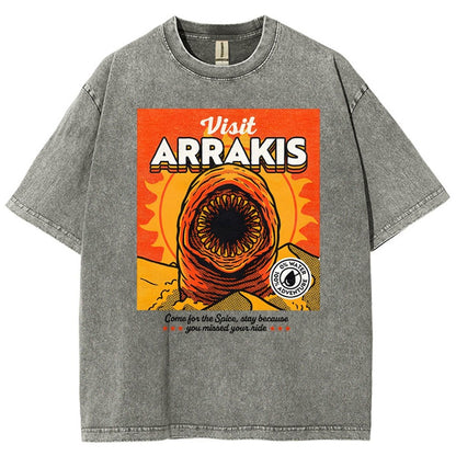Come For The Spice Vintage Distressed T-shirt