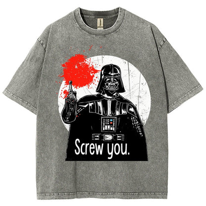 Screw you Vintage Distressed T-shirt