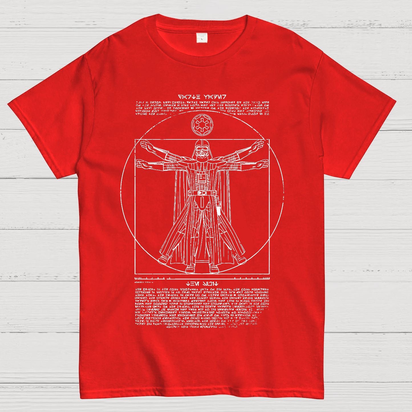 Vitruvian Darkside Geek T-Shirt