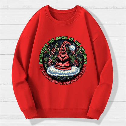 Magic of the Holidays Geek Cotton Sweatshirt