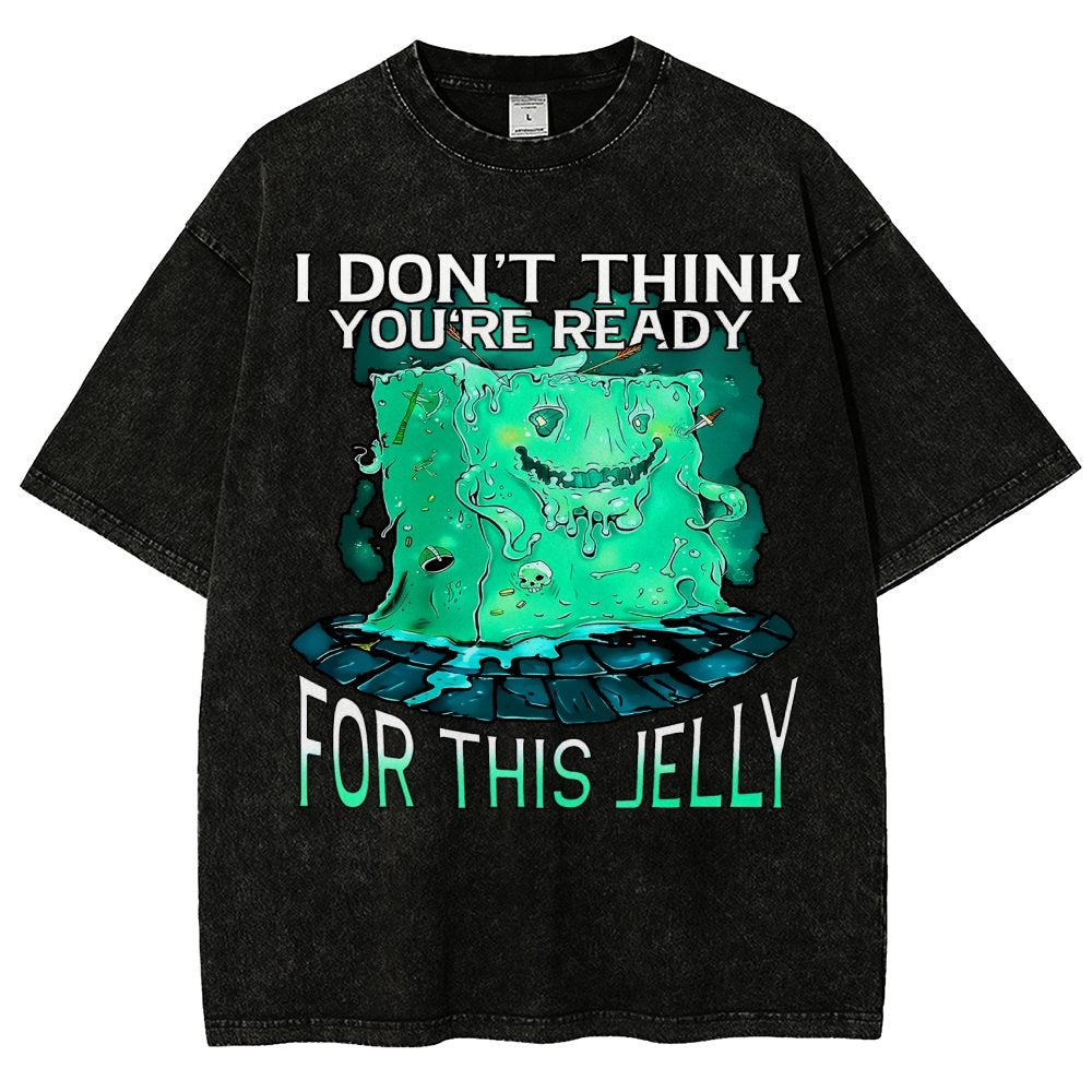 Gelatinous Cube Vintage Distressed T-shirt