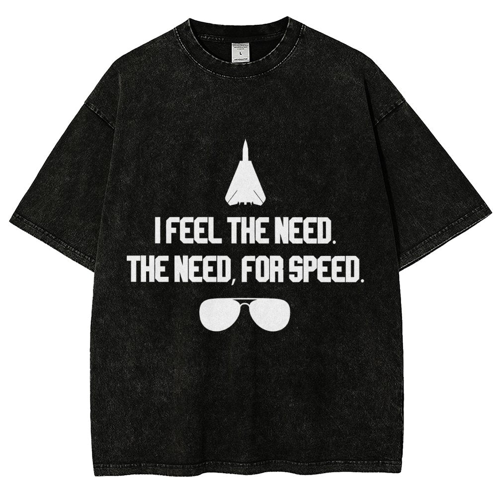 I Feel The Need… The Need For Speed! Vintage Distressed T-shirt