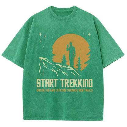 Start Exploring Vintage Distressed T-shirt