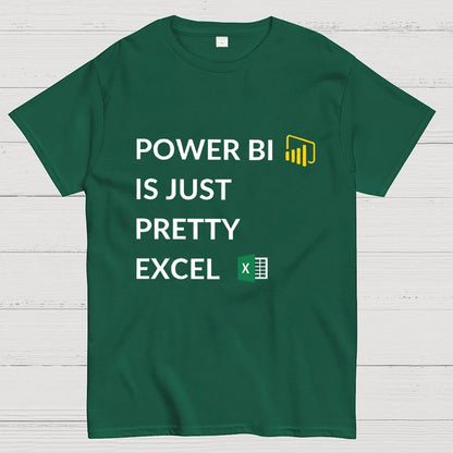 Excel VS Power BI Unisex Geek T-Shirt
