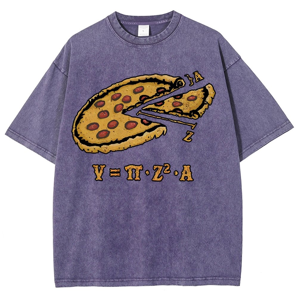 A Pizza Pi Vintage Distressed T-shirt