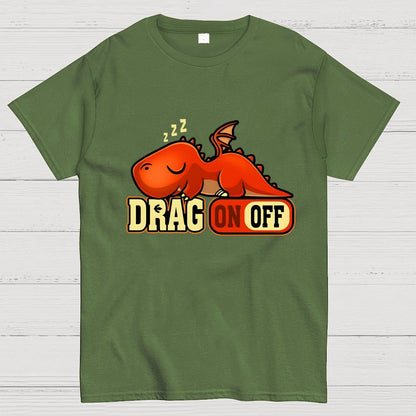Drag On Off Geek T-Shirt