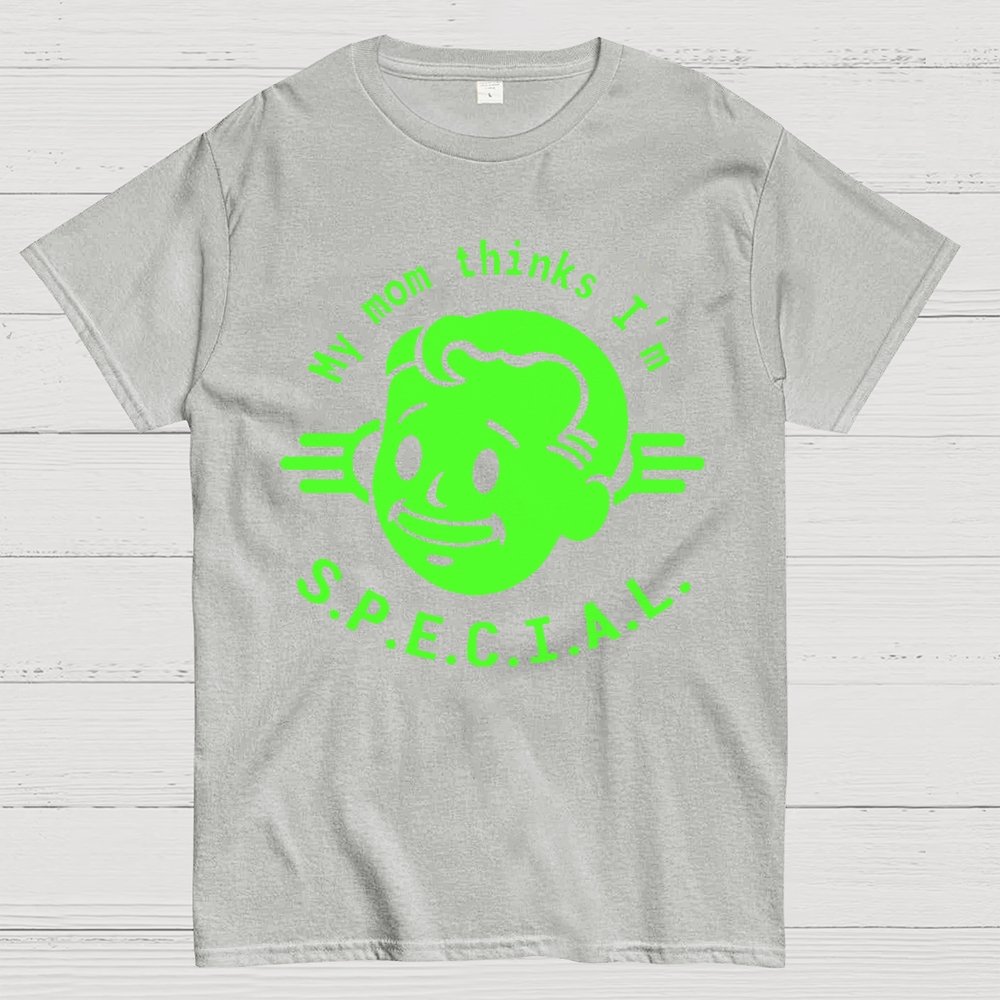 My Mom Thinks I'm S.P.E.C.I.A.L. Geek T-Shirt