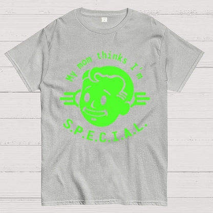 My Mom Thinks I'm S.P.E.C.I.A.L. Geek T-Shirt