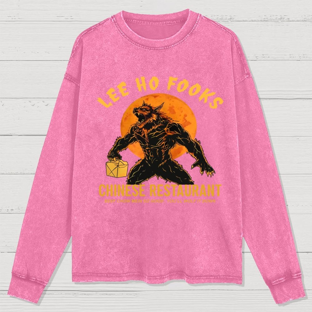 Lee Ho Fooks Washed Long Sleeve Tee