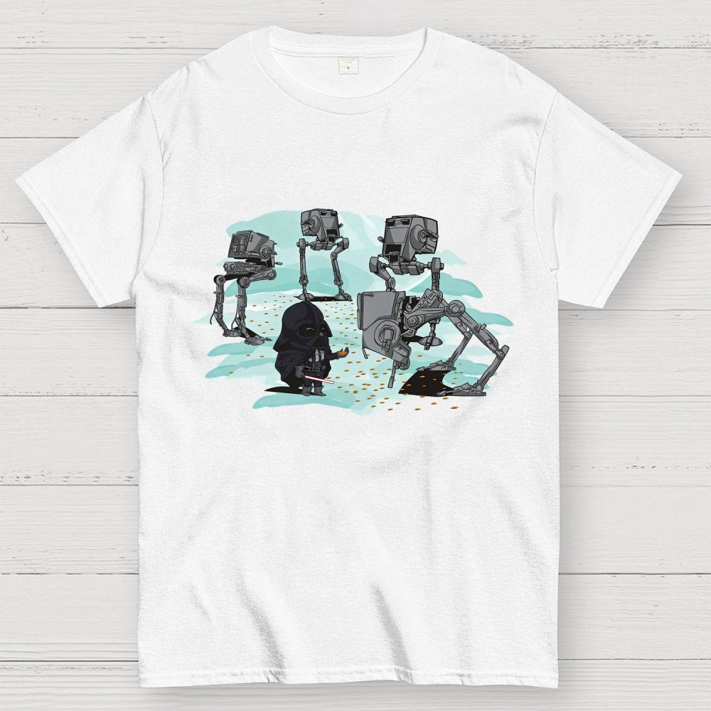 Das Feeds The Robotic Bird Geek T-Shirt