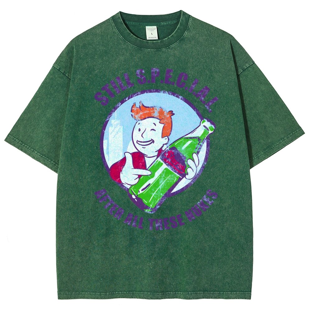 Still Super Special after all these nukes Vintage Distressed T-shirt
