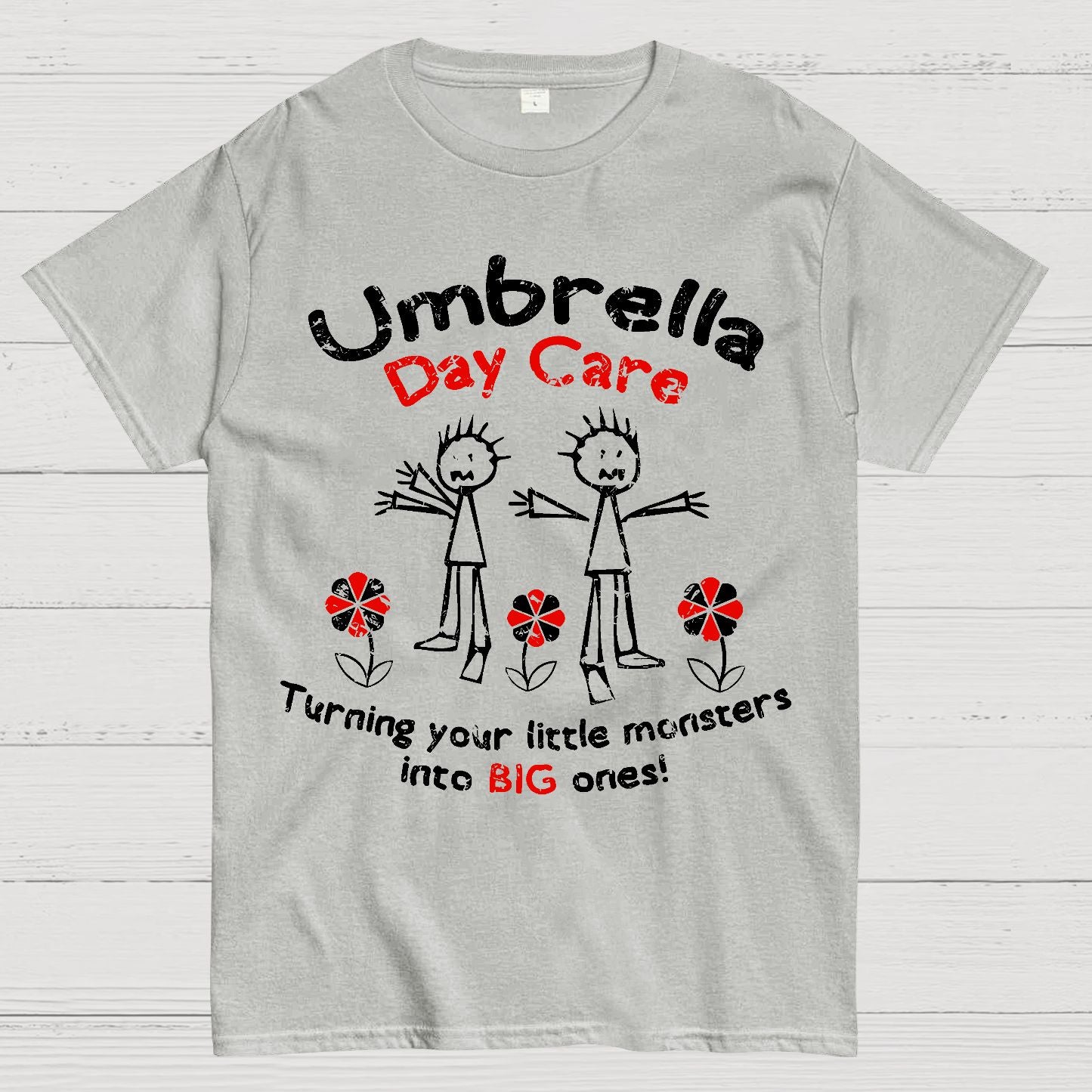Umbrella Day Care Geek T-Shirt