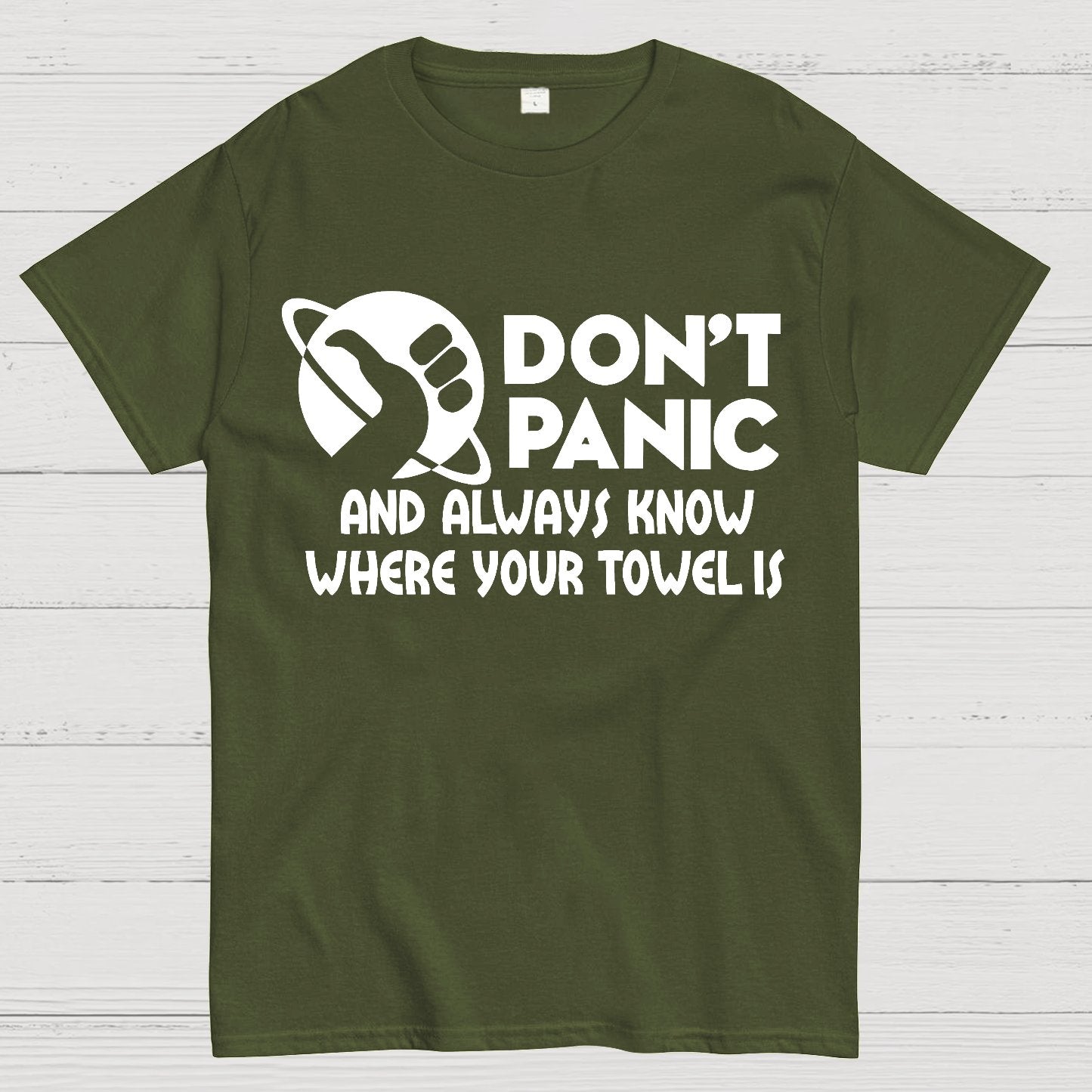 Don't Panic Geek T-Shirt