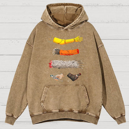 Casualties of Wars Vintage Distressed Hoodie