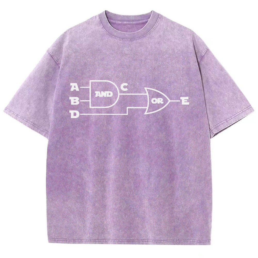 And-Or Vintage Distressed T-shirt