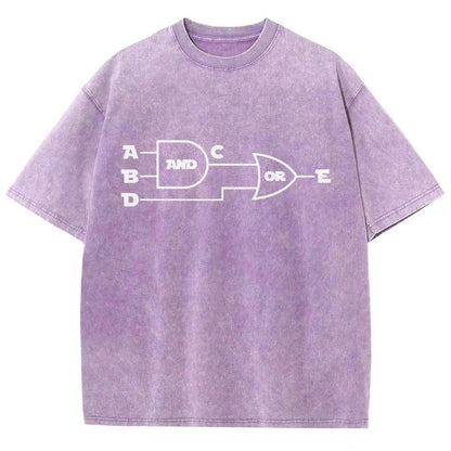 And-Or Vintage Distressed T-shirt