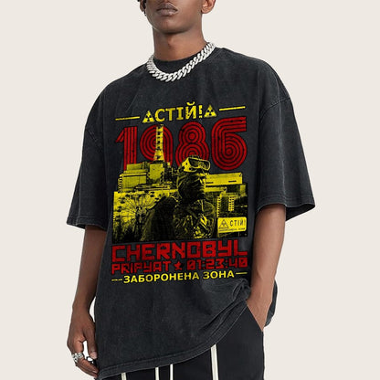 Chernobyl 1986 Vintage Distressed T-shirt