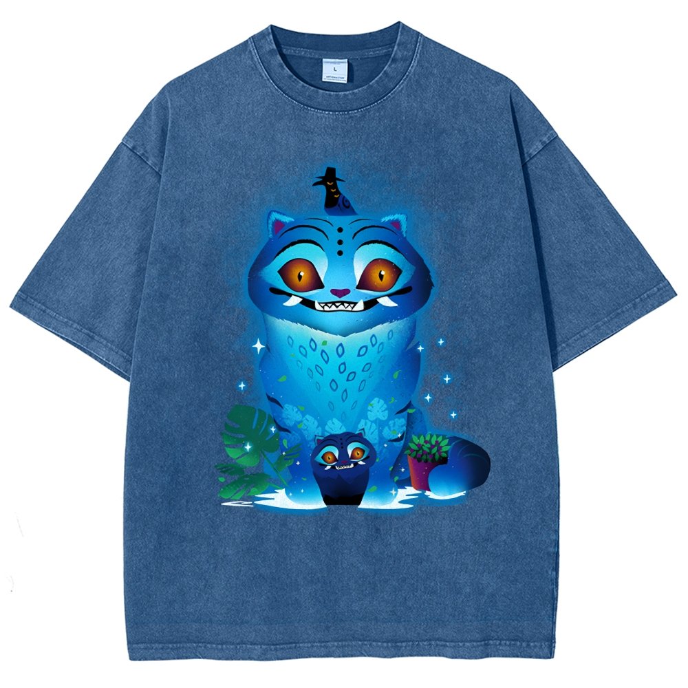 Derpy K-Tiger Vintage Distressed T-shirt