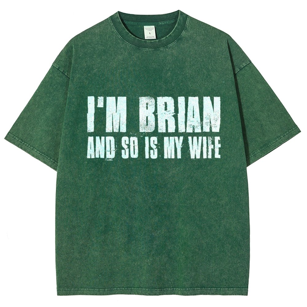 I'm Fred And So Is My Wife Vintage Distressed T-shirt