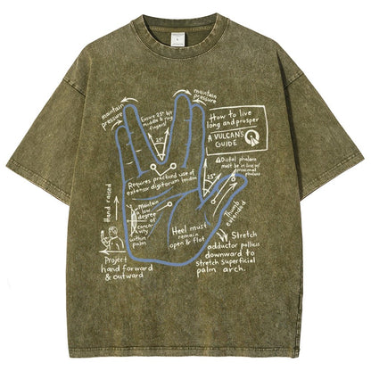 How To Live Well & Thrive Vintage Distressed T-shirt