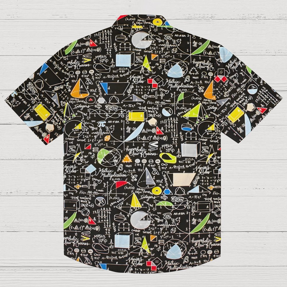 Mathematical formulas and functions Geek Hawaiian Shirt