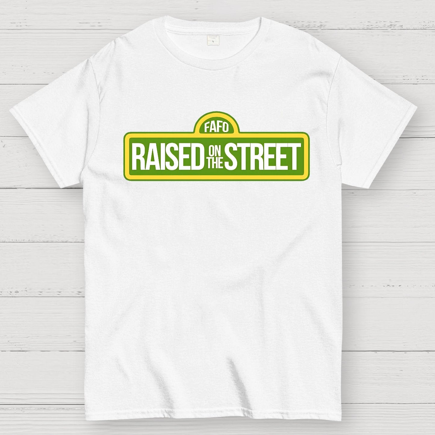 Raised On The Street Geek T-Shirt