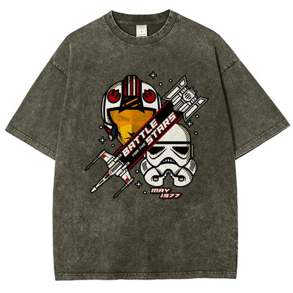 Battle for the Stars Vintage Distressed T-shirt