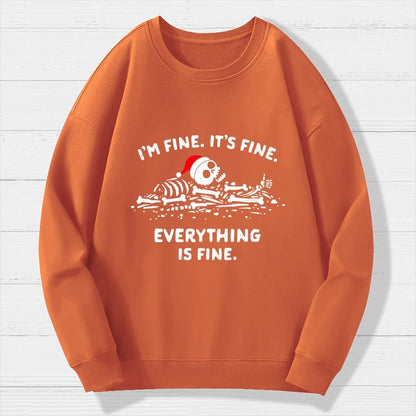 A Fine Pile Of Bones Geek Cotton Sweatshirt