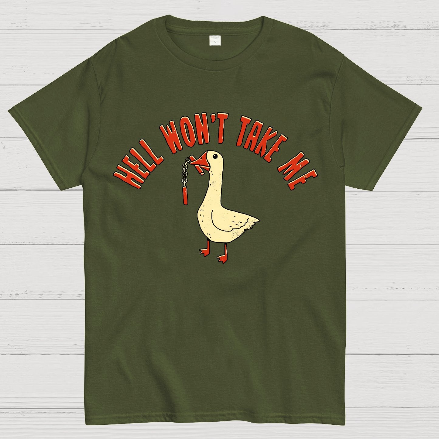 Hell Won't Take Me Geek T-Shirt