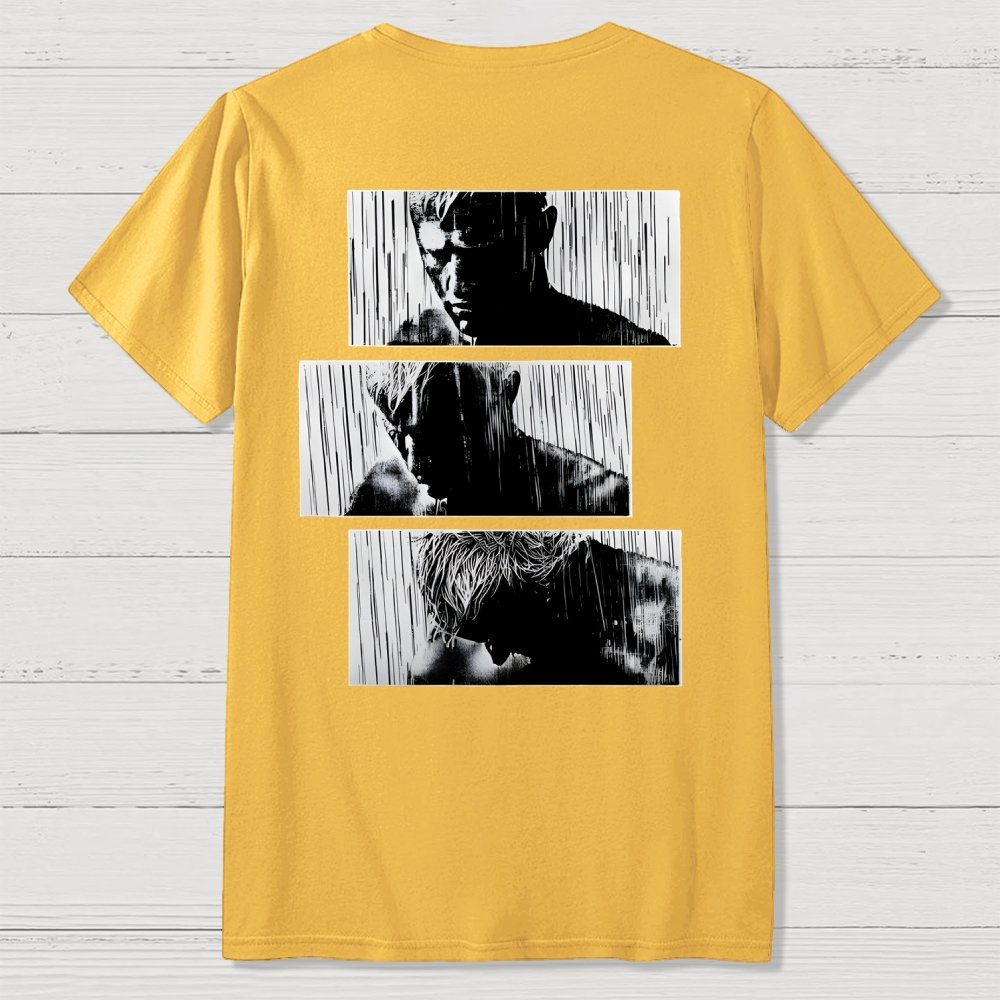 Tears In Rain Front And Back Printing Geek T-Shirt