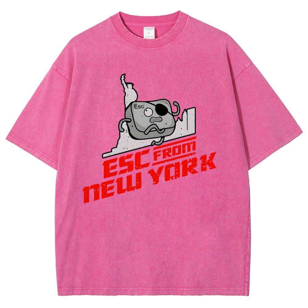Esc from New Town Vintage Distressed T-shirt
