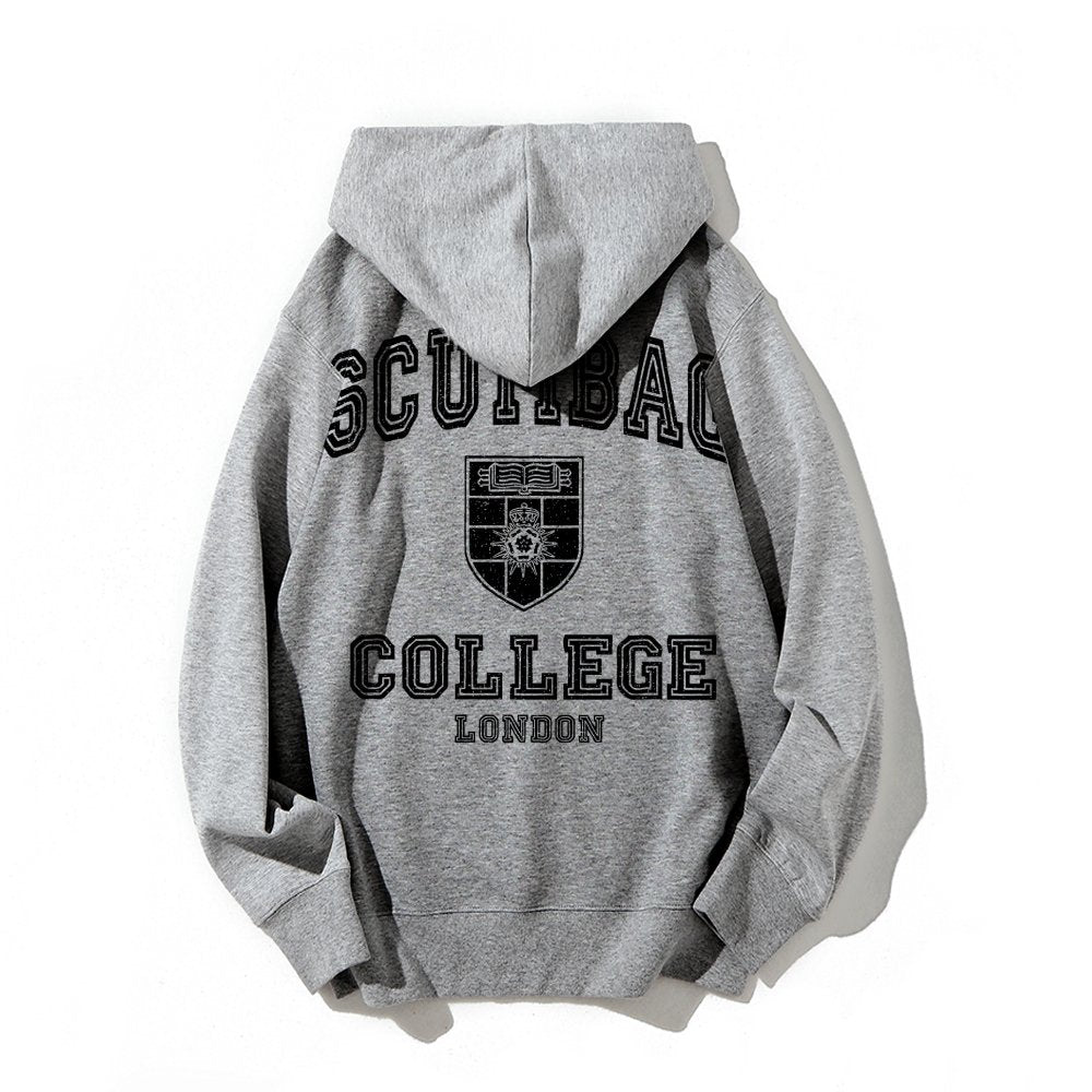 Scumbag College Unisex Printed Back Unisex Cotton Hoodie