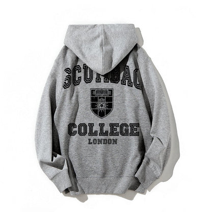 Scumbag College Unisex Printed Back Unisex Cotton Hoodie