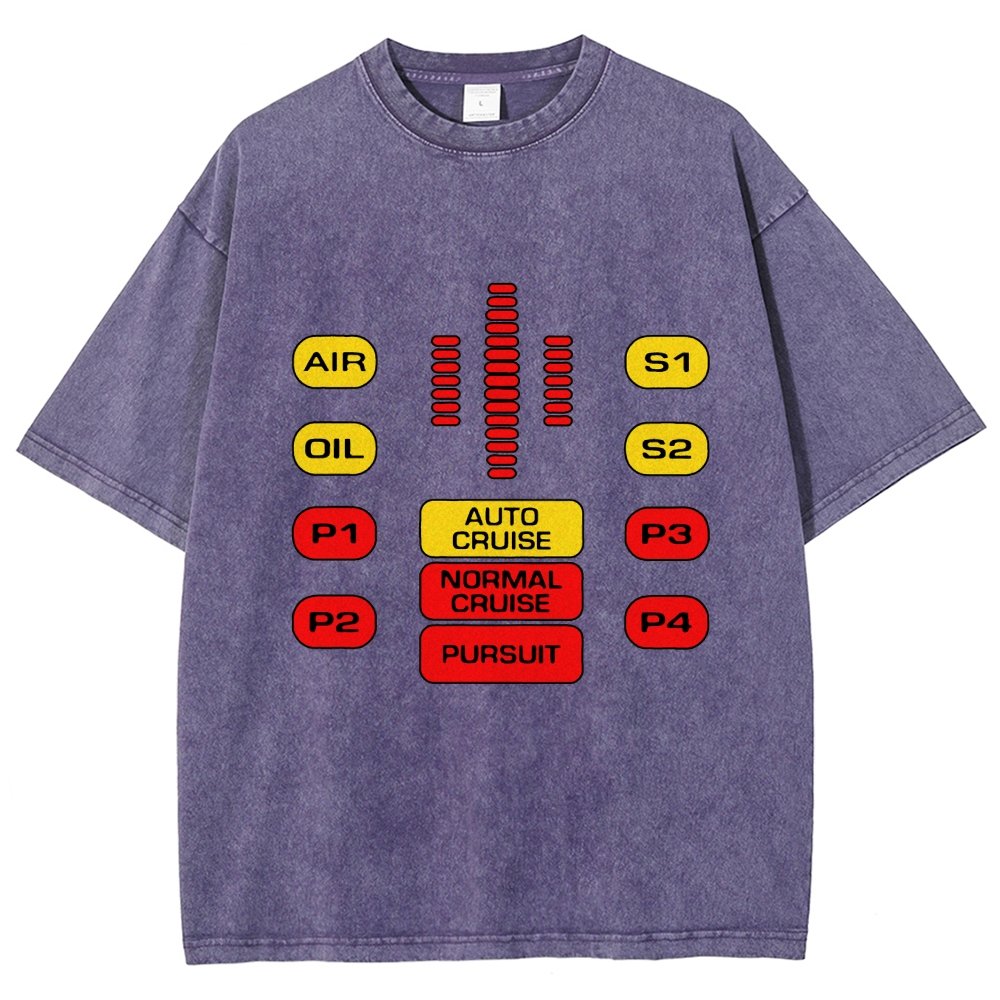 Kit Dashboard Supercar Vintage Distressed T-shirt