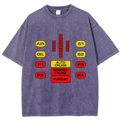 Kit Dashboard Supercar Vintage Distressed T-shirt