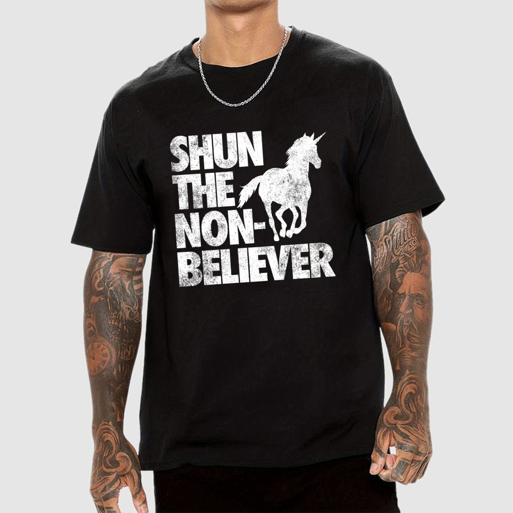 Shun the Non-Believer! Geek T-Shirt